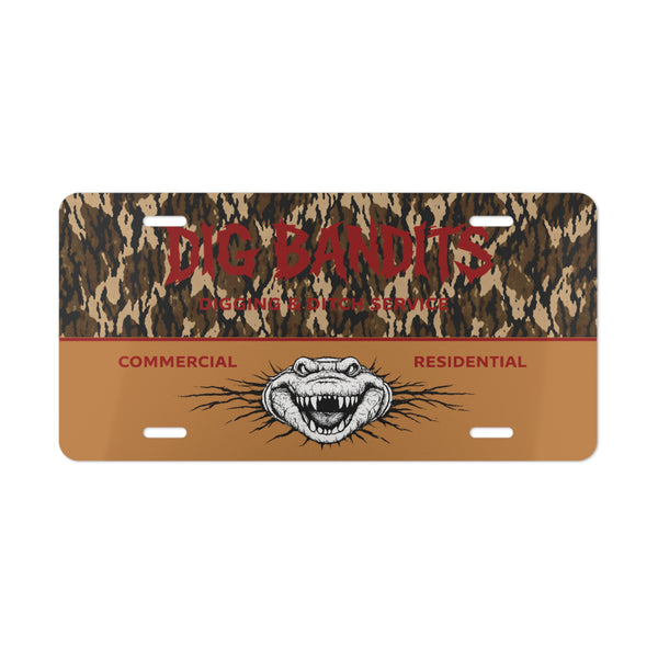 Bottomland camo dig bandit gator head
