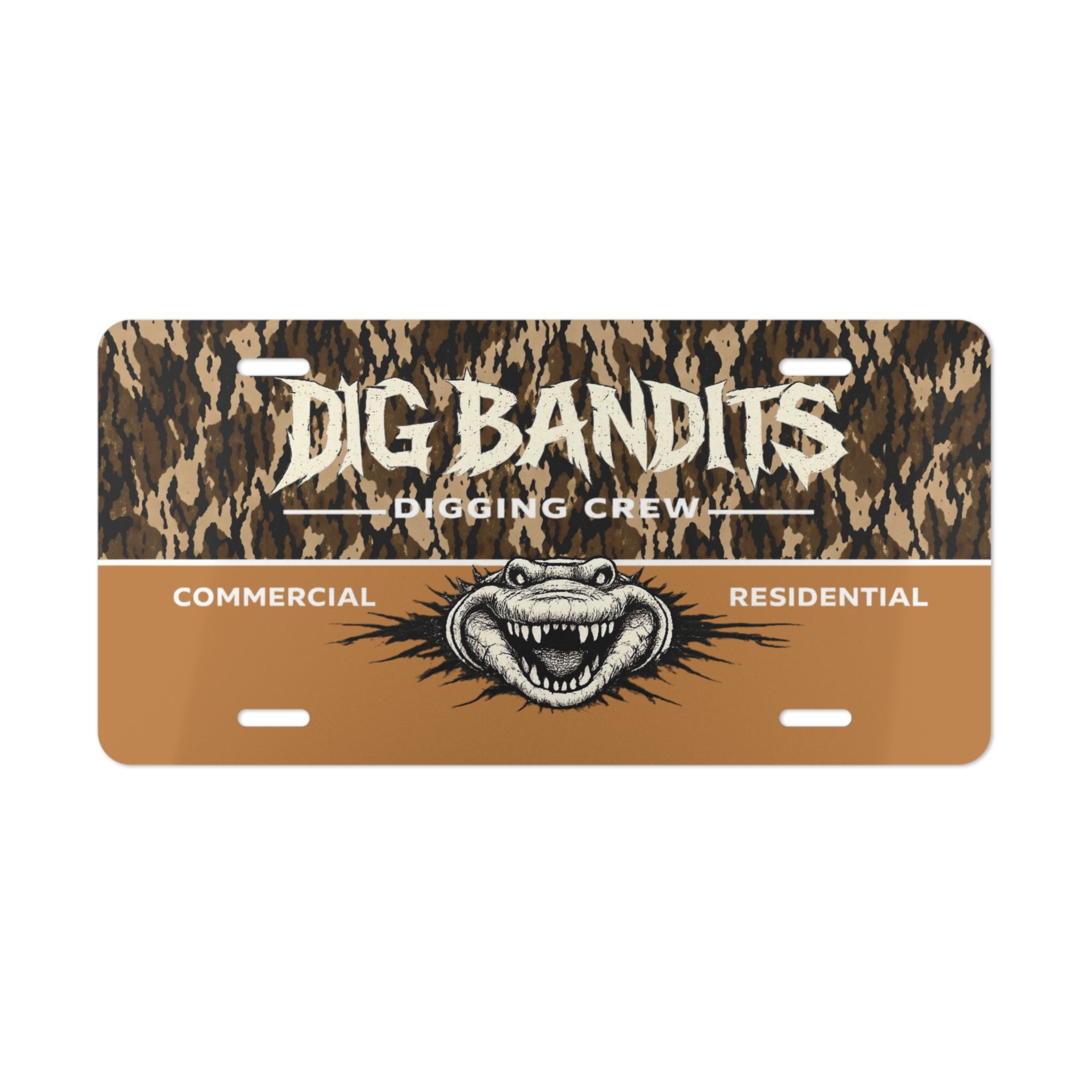 Digging crew gator head