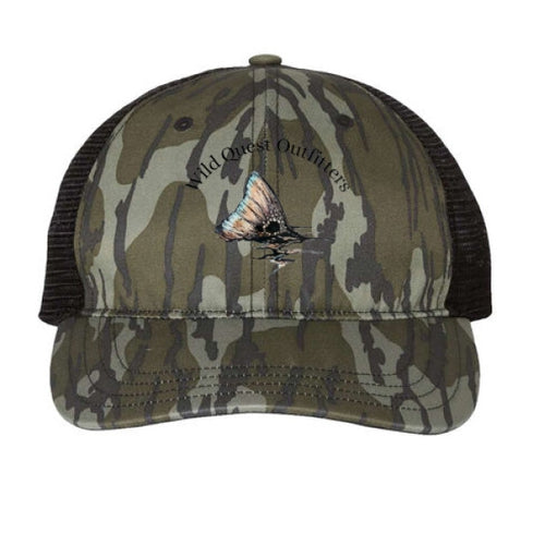 Mossy Oak Bottomland/ Black - FRONT