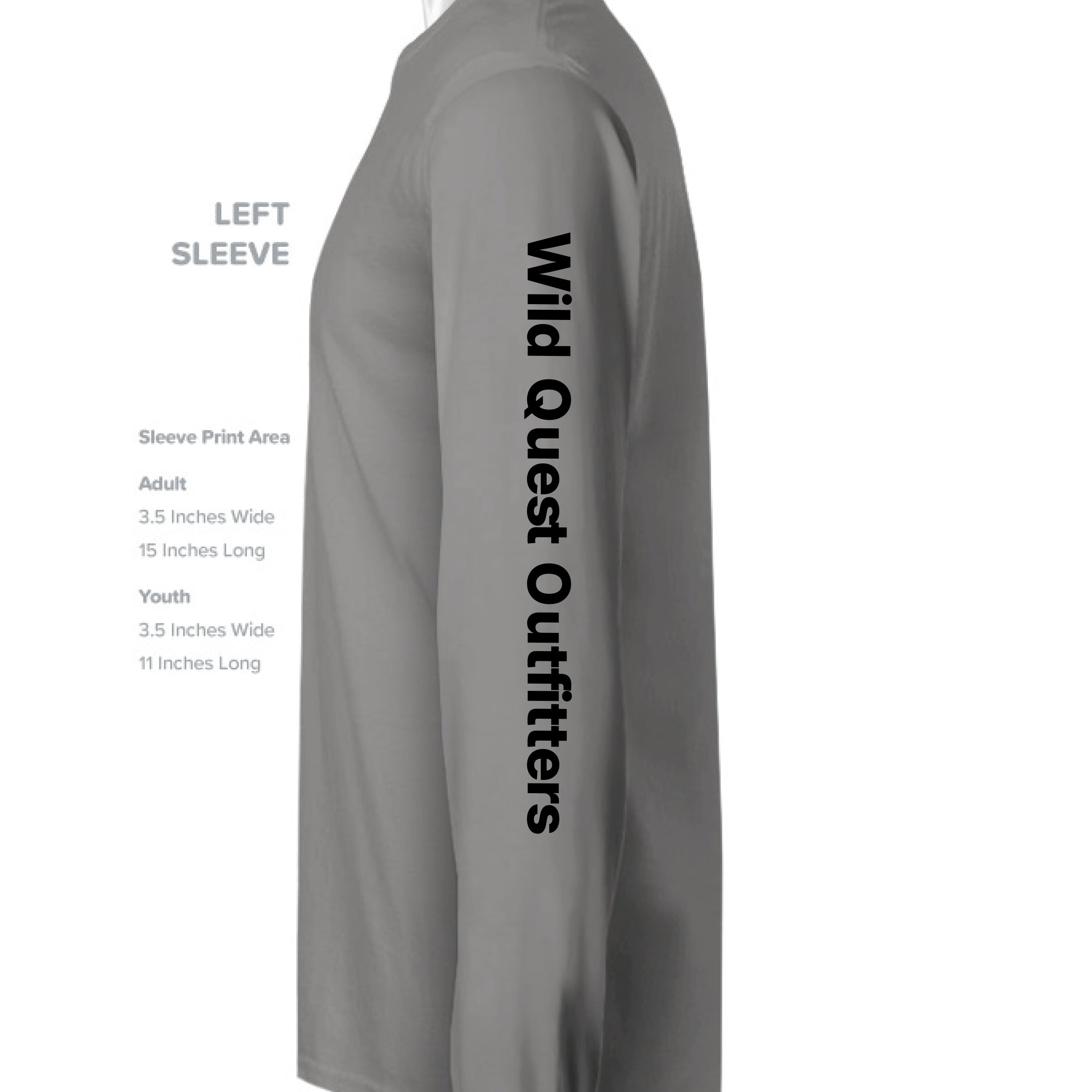 Aluminum Grey - SLEEVE_LEFT