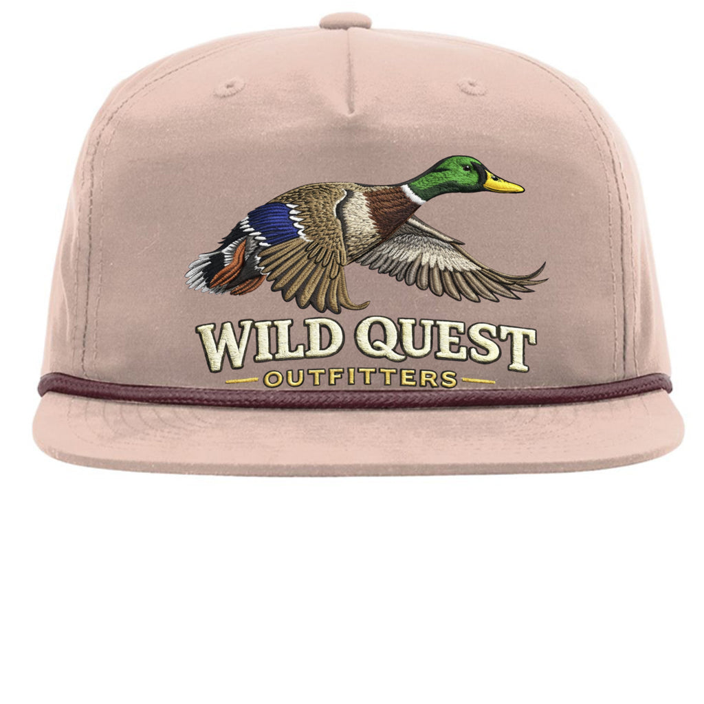 Pale Peach/ Maroon - FRONT